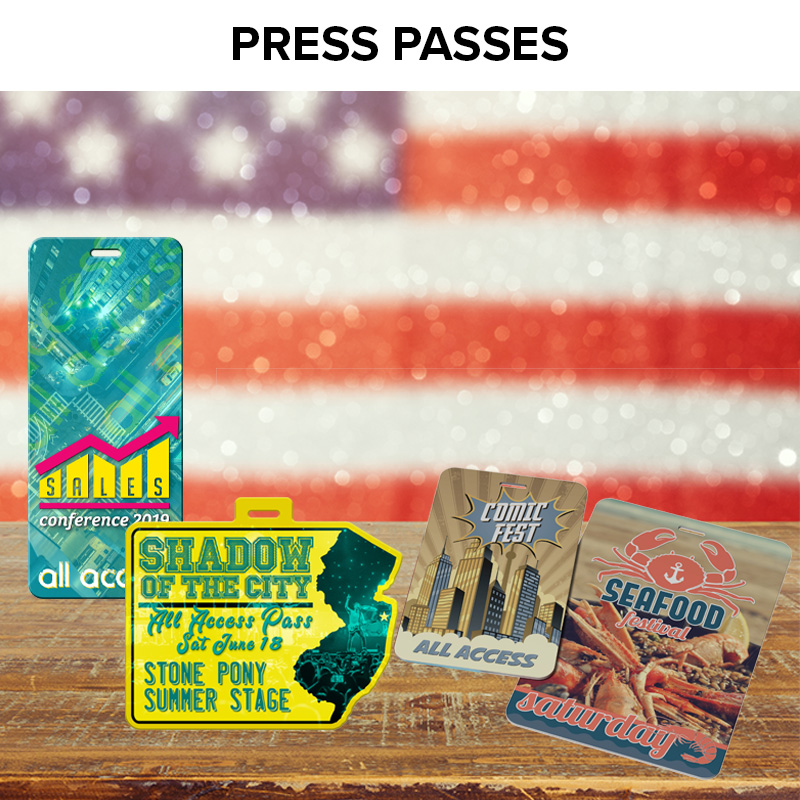 PRESS PASSES 